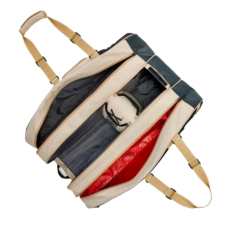 Gearlogic Raquet Bag Schlägertasche -beige, schwarz