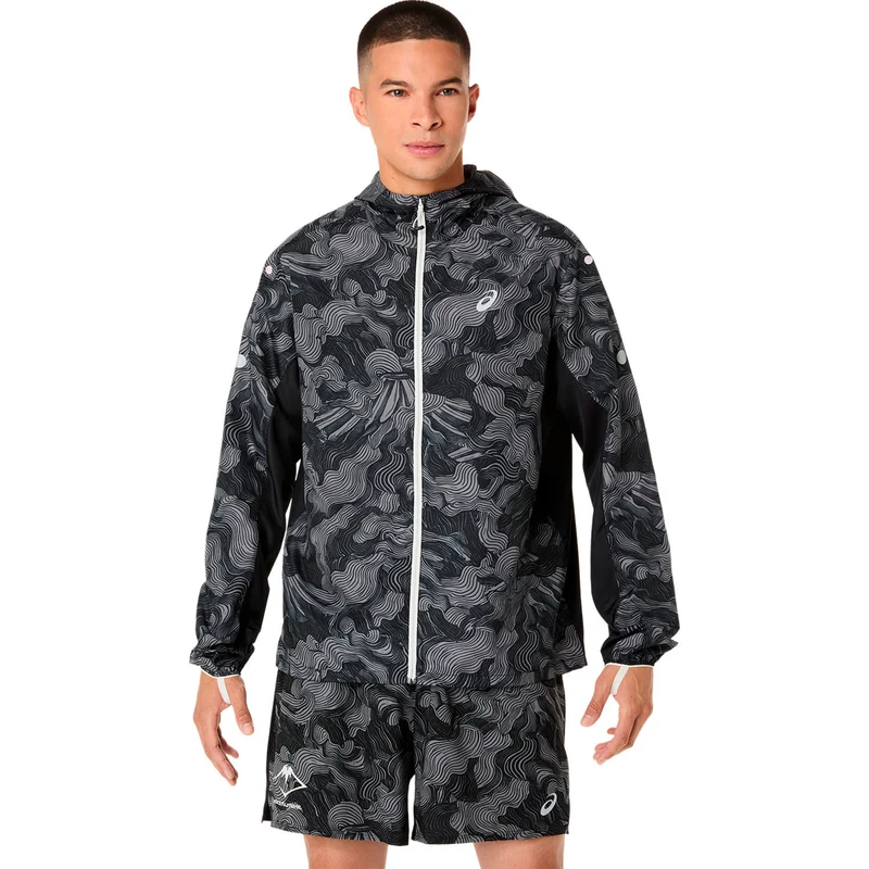 Fujitrail Packable Laufjacke Herren - schwarz