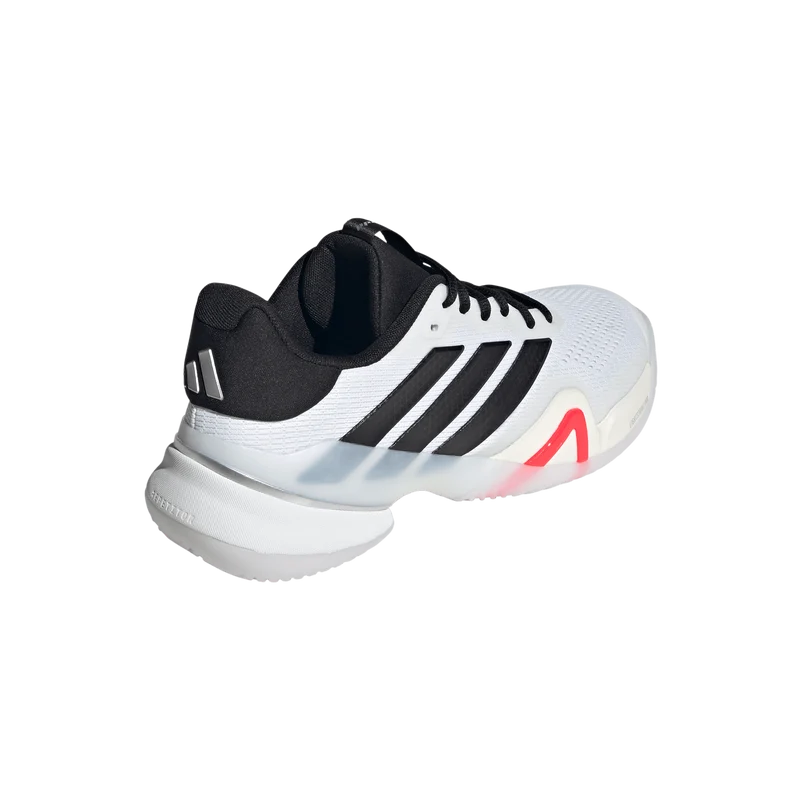 Adidas Barricade 14 Wide All Court Tennis Shoe (Mens) - White