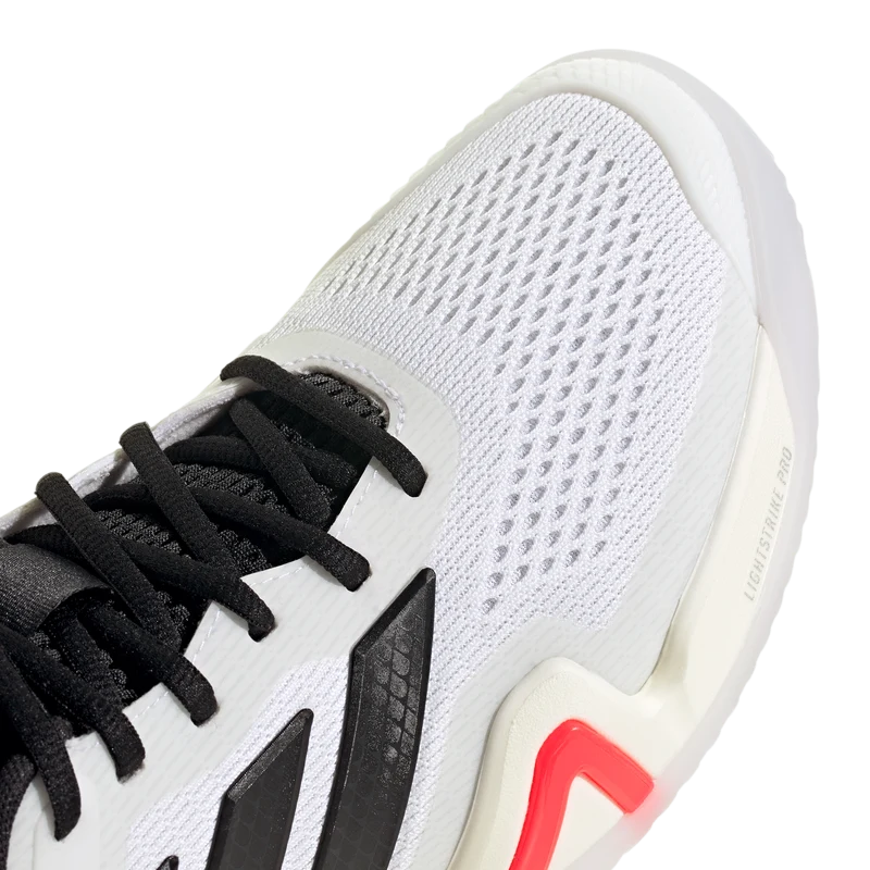 Adidas Barricade 14 Wide All Court Tennis Shoe (Mens) - White