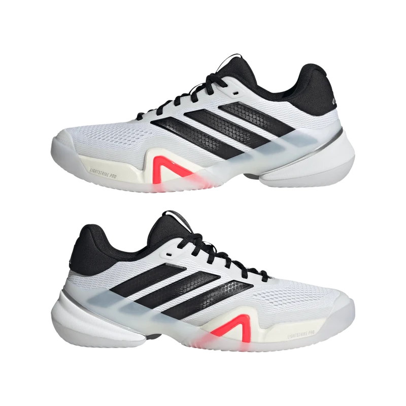 Adidas Barricade 14 Wide All Court Tennis Shoe (Mens) - White