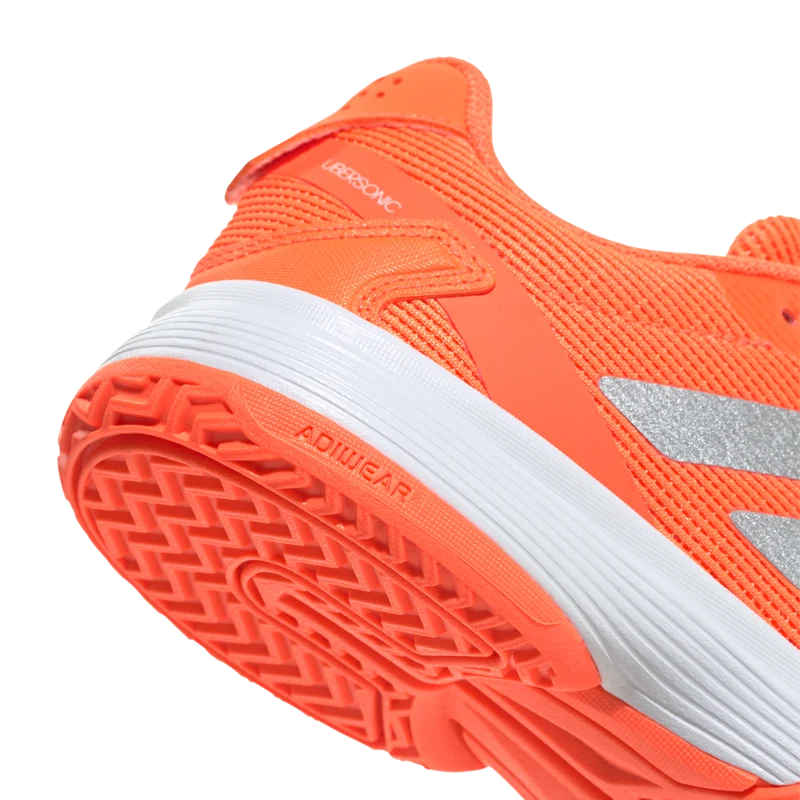 Adidas Ubersonic K All Court Tennis Shoe (Junior) - Orange