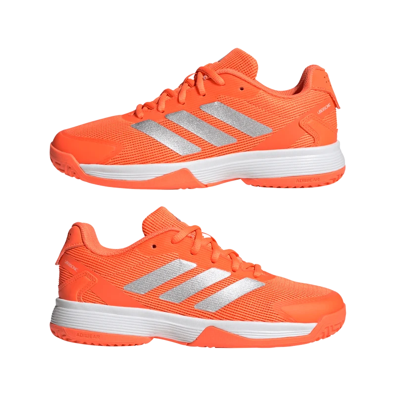 Adidas Ubersonic K All Court Tennis Shoe (Junior) - Orange