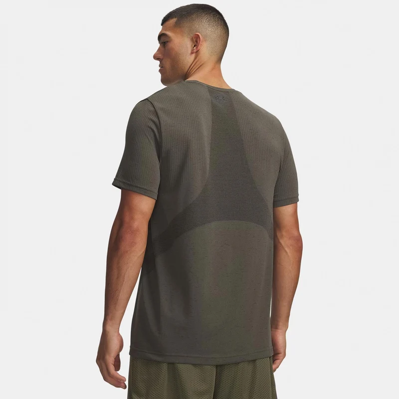 Vanish Seamless T-Shirt Herren - grün, schwarz