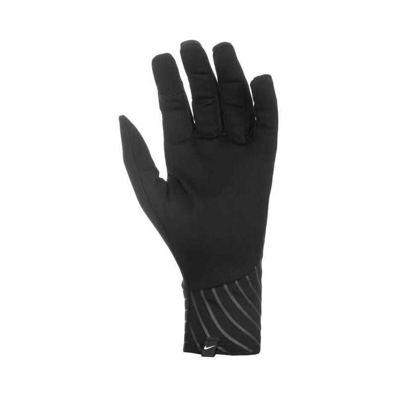 Pacer Lightweight Reflective Laufhandschuhe Damen - schwarz, schwarz