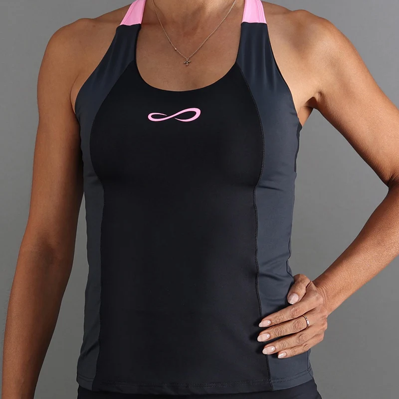 CODE Tank-Top Damen - schwarz