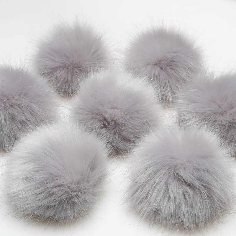 Pompom - grau, small/10 cm