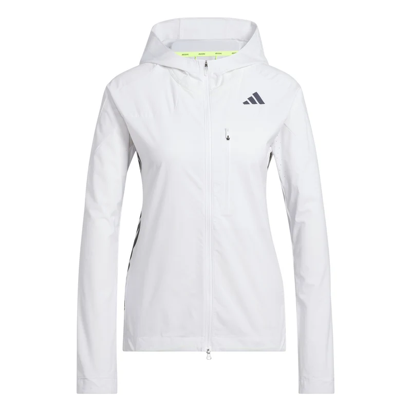 Adizero Laufjacke Damen-Weiß