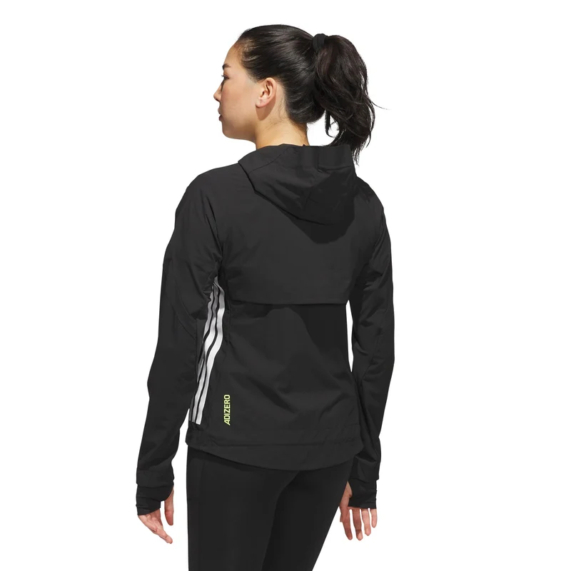 adizero Laufjacke Damen-schwarz, schwarz