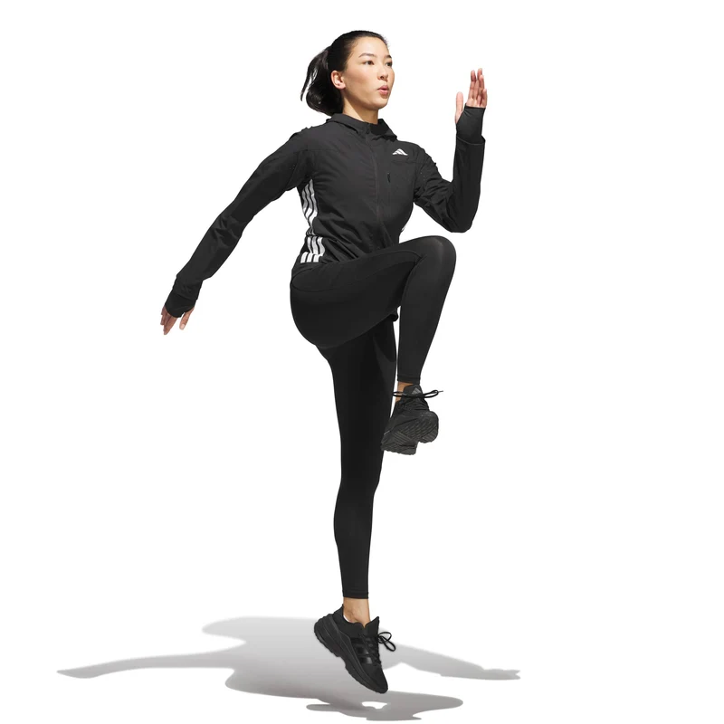adizero Laufjacke Damen-schwarz, schwarz