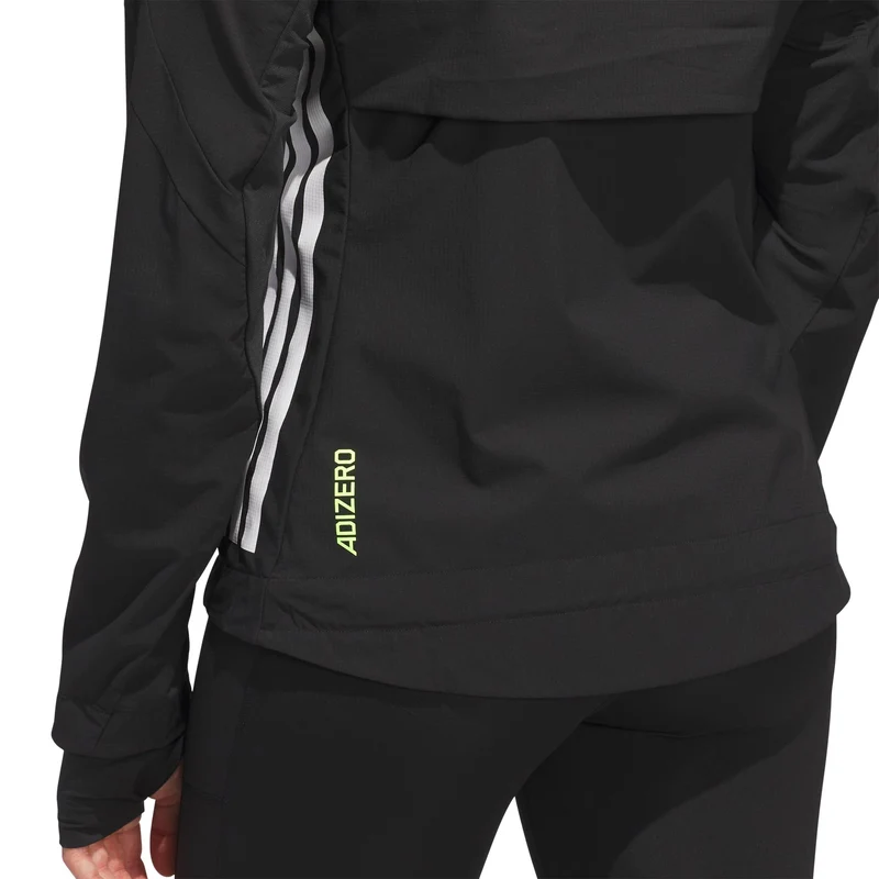 adizero Laufjacke Damen-schwarz, schwarz