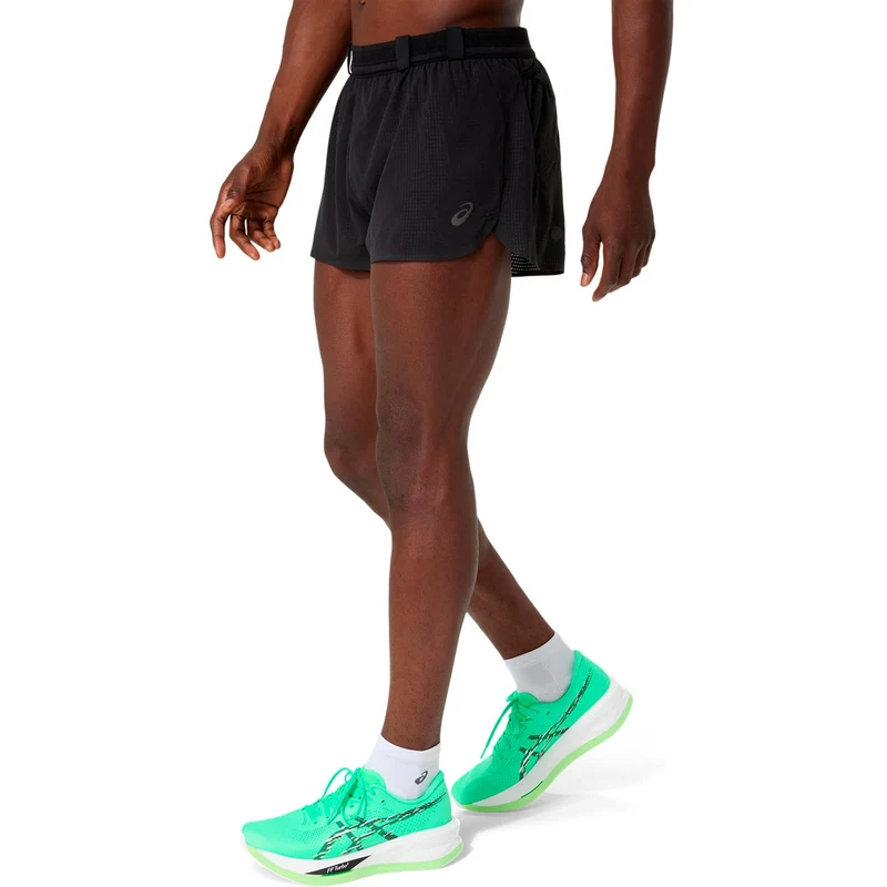 Metarun Split Laufshorts - schwarz