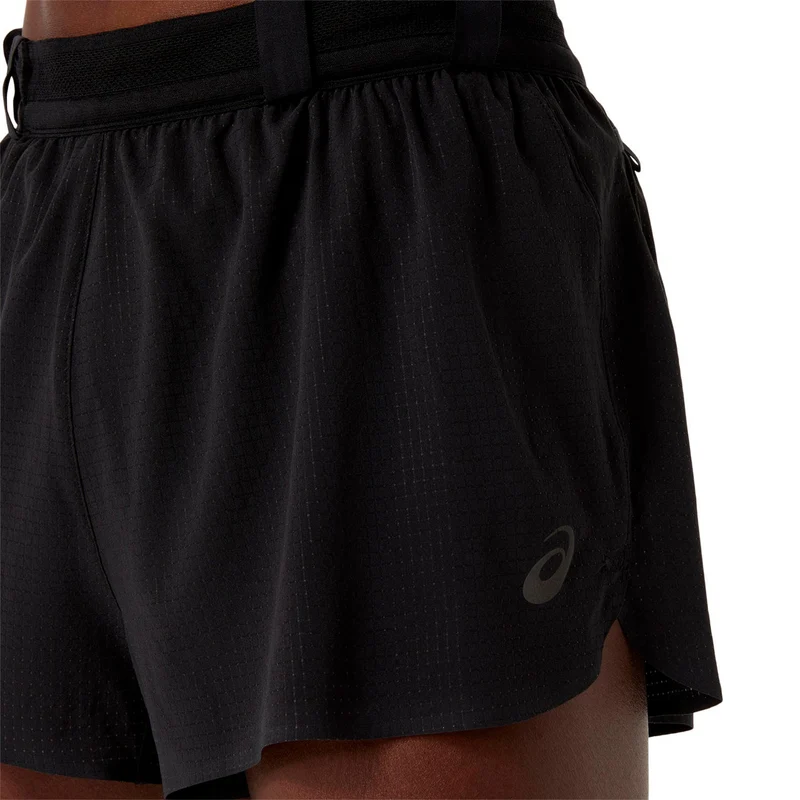 Metarun Split Laufshorts - schwarz