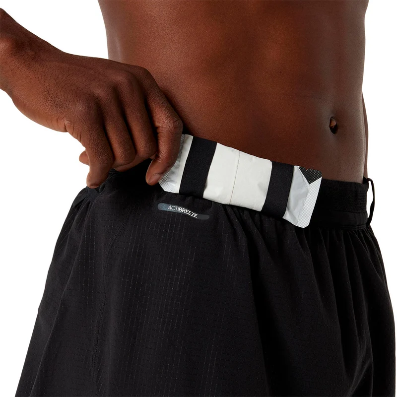 Metarun Split Laufshorts - schwarz