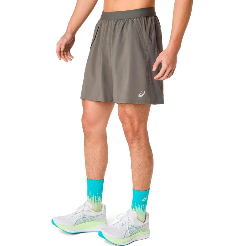 Road 2in1 7In Laufshorts Herren - grau