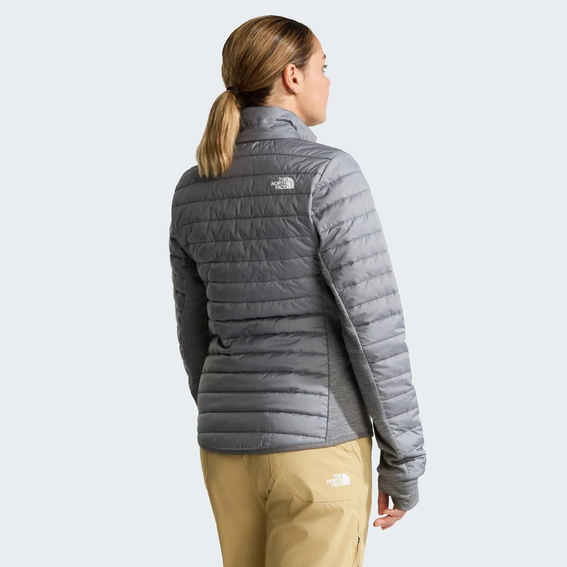 Canyonlands Hybrid Laufjacke Damen - grau