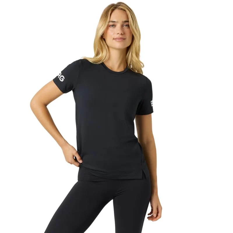 Björn Borg T-shirt Women (Black Beauty)