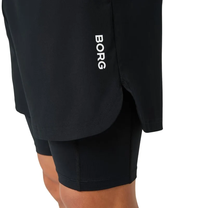 Björn Borg 2 in 1 Shorts Men (Black Beauty)