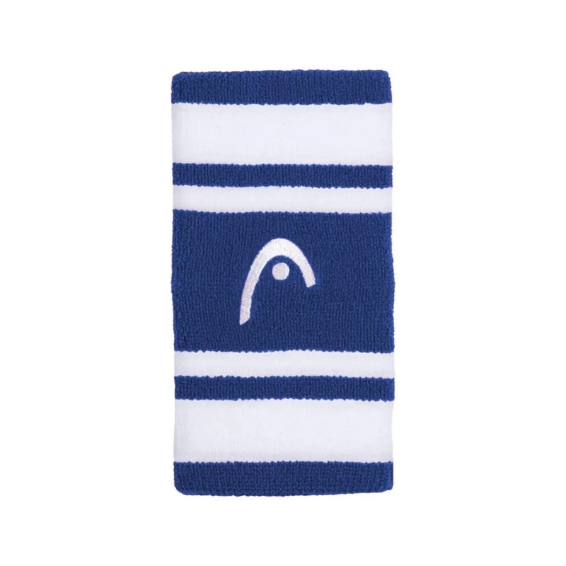 Head Wristband Striped 5" (Royal White)