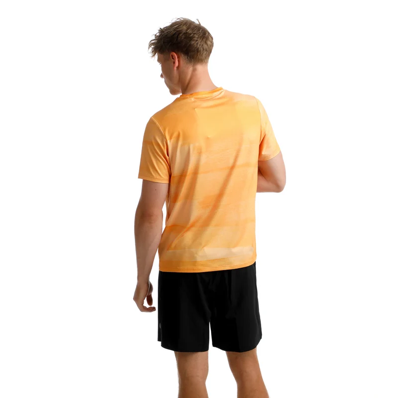 Endlessly Receiver Wipe T-Shirt Herren-Orange,Anthrazit