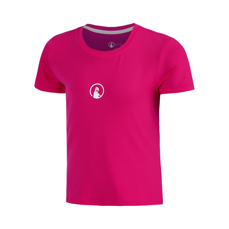 Create Retriever T-Shirt Mädchen-Berry,Weiß