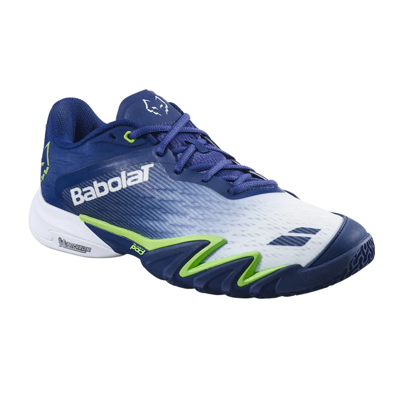 BABOLAT JET PREMURA 3 Men Azul/Verde FW26 JUAN LEBRON (Zapatillas)