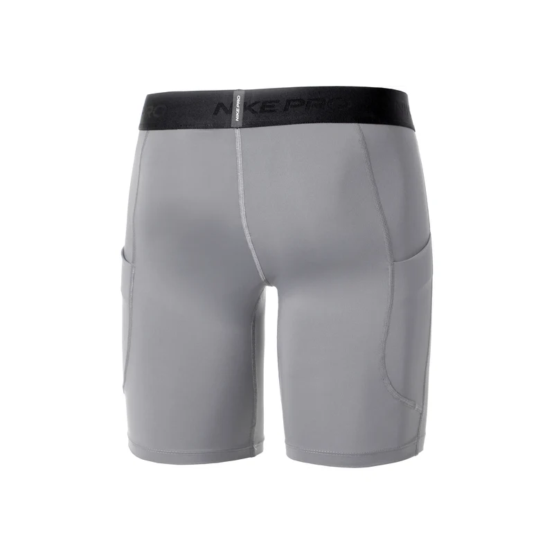 Dri-Fit Long Shorts Herren - hellgrau, schwarz