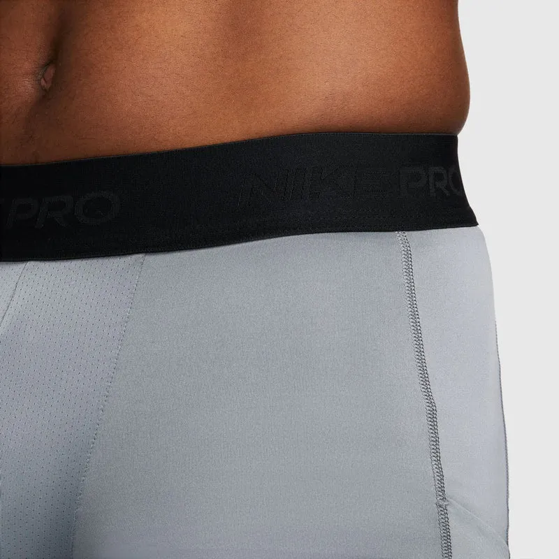 Dri-Fit Long Shorts Herren - hellgrau, schwarz
