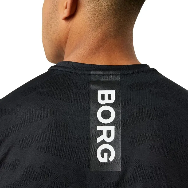 Björn Borg Performance T-shirt Men (Black Beauty)