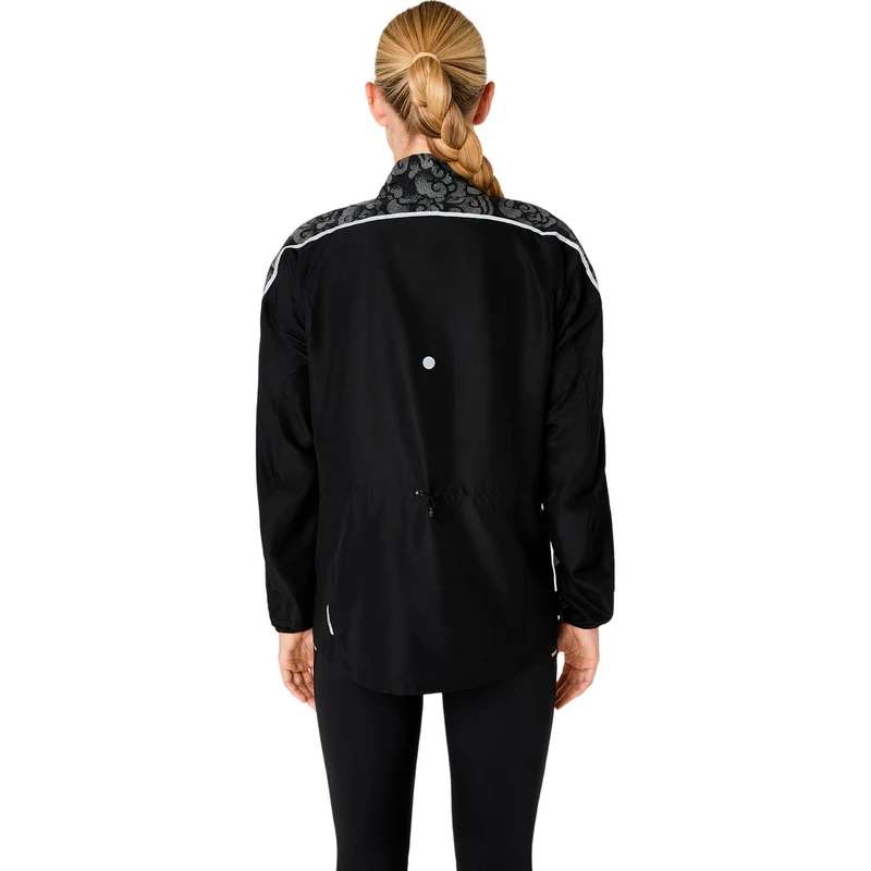 Road Lite-Show Packable Laufjacke - schwarz
