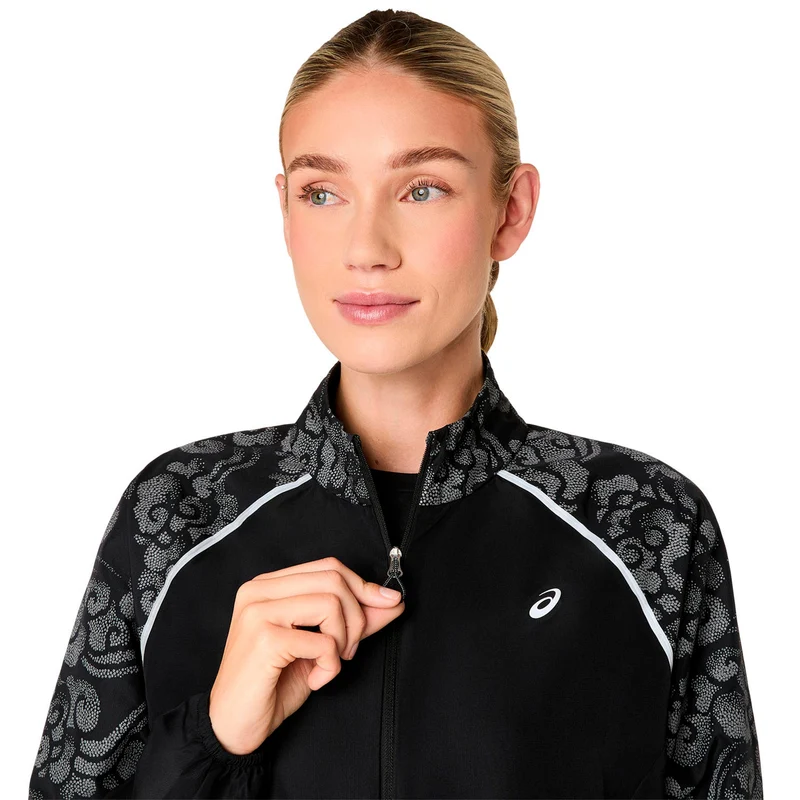 Road Lite-Show Packable Laufjacke - schwarz