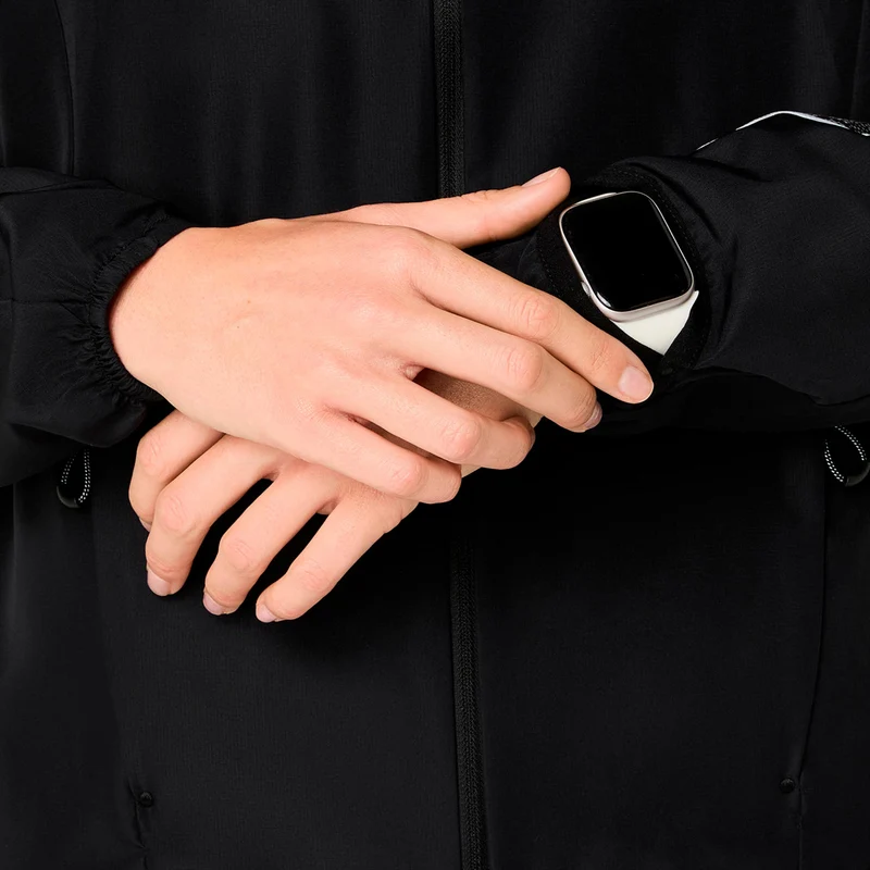 Road Lite-Show Packable Laufjacke - schwarz