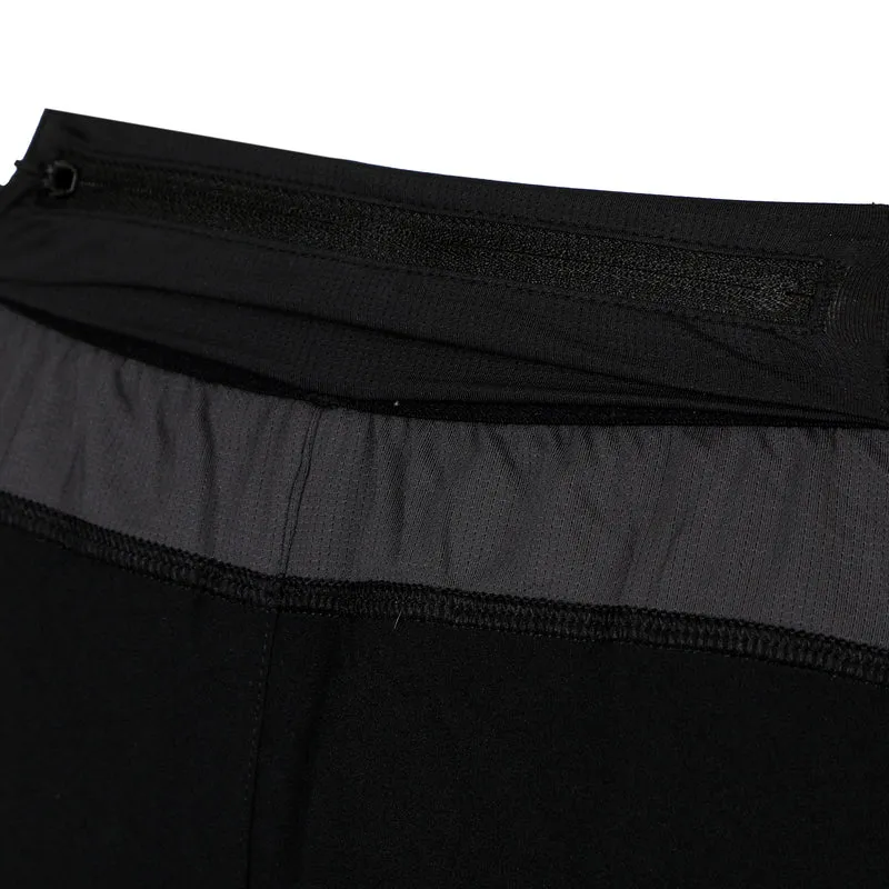 Road 2in1 7In Laufshorts Herren - schwarz