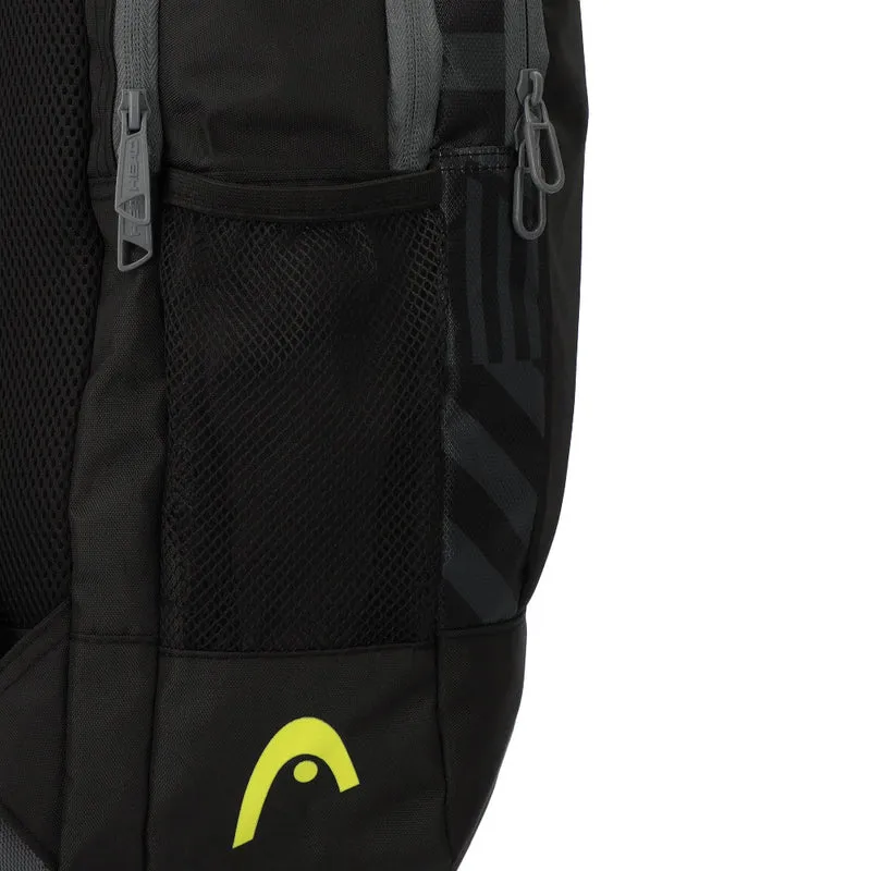 HEAD BASE Backpack 17L Negro/Amarillo (Mochila)