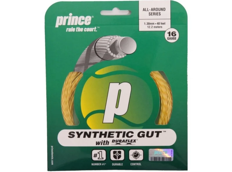 Prince Synthetic Gut 16 DF gold set