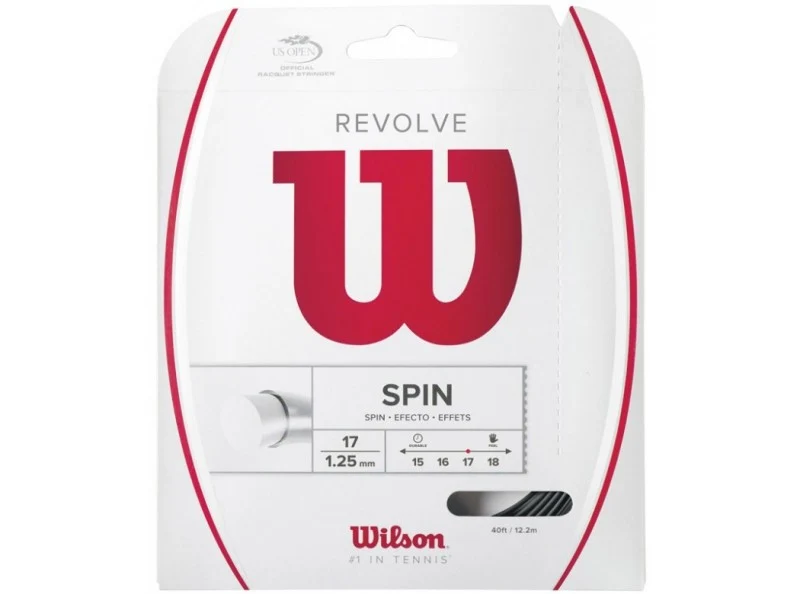 Wilson Revolve 17 zwart set