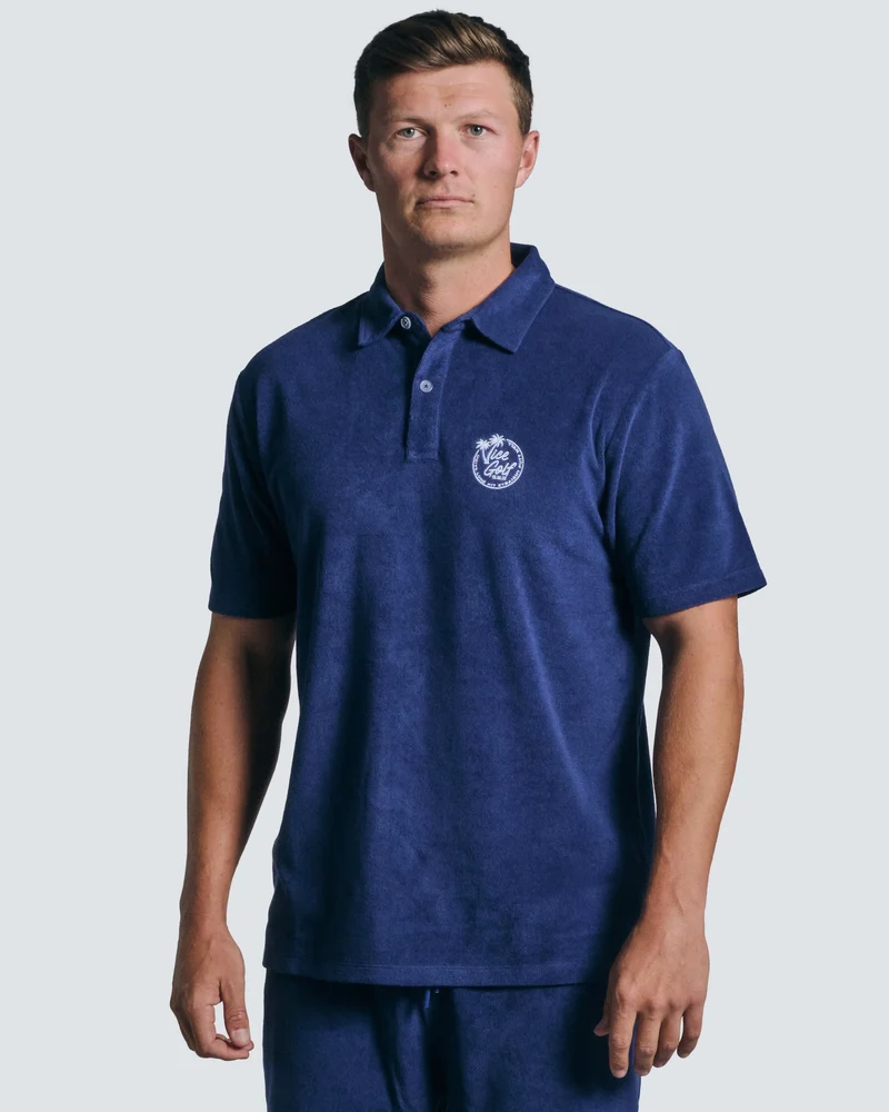 Vice Golf Terry Towel Polo
