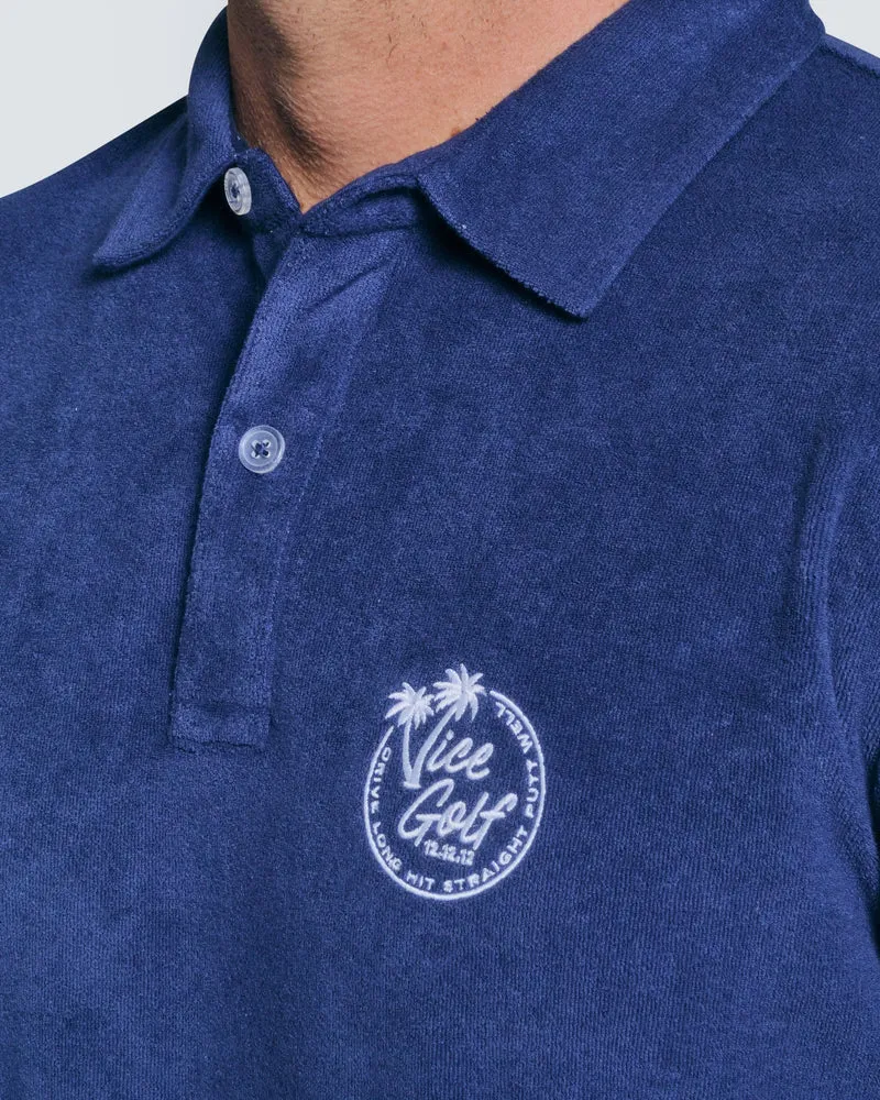 Vice Golf Terry Towel Polo