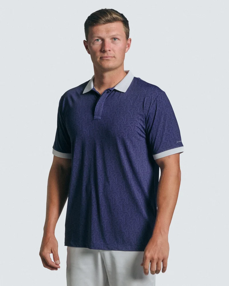 Vice Golf All Over Print Polo