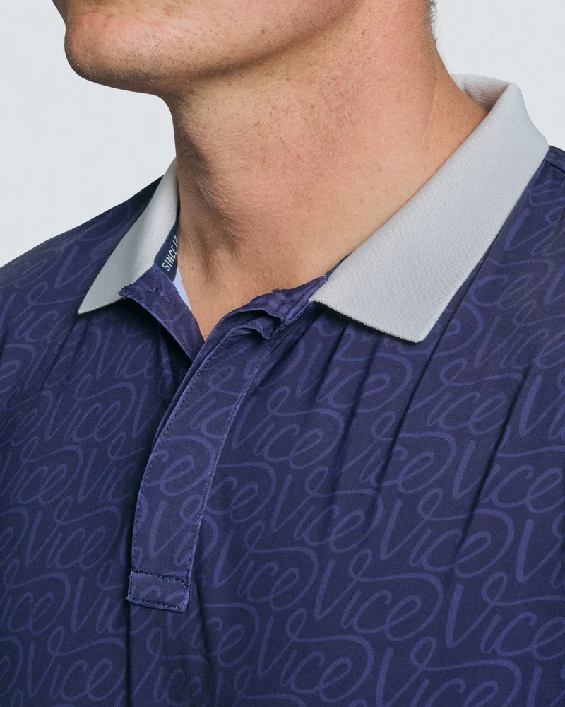 Vice Golf All Over Print Polo