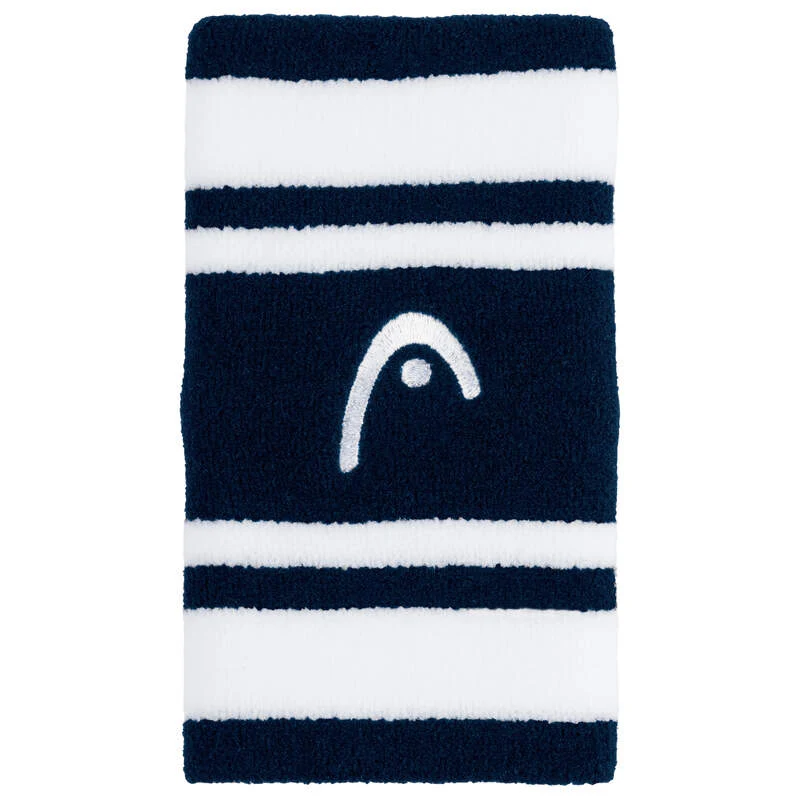HEAD Schweißband XL Blau Weiß