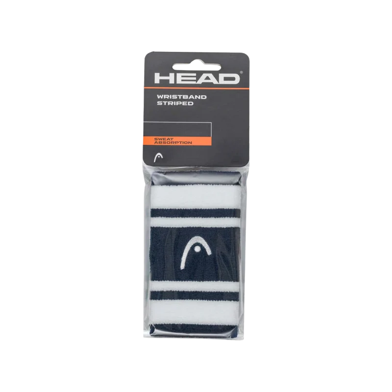 HEAD Schweißband XL Blau Weiß