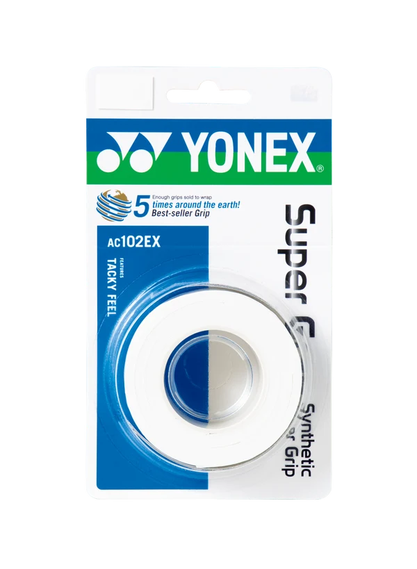Yonex AC102EX-3 Super Grap Badminton Grip (3 Wraps)