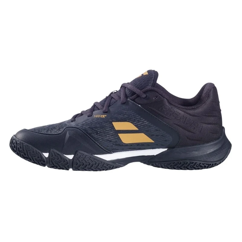 Babolat Jet Premura 3 Men Padel Shoes (Black/Gold)