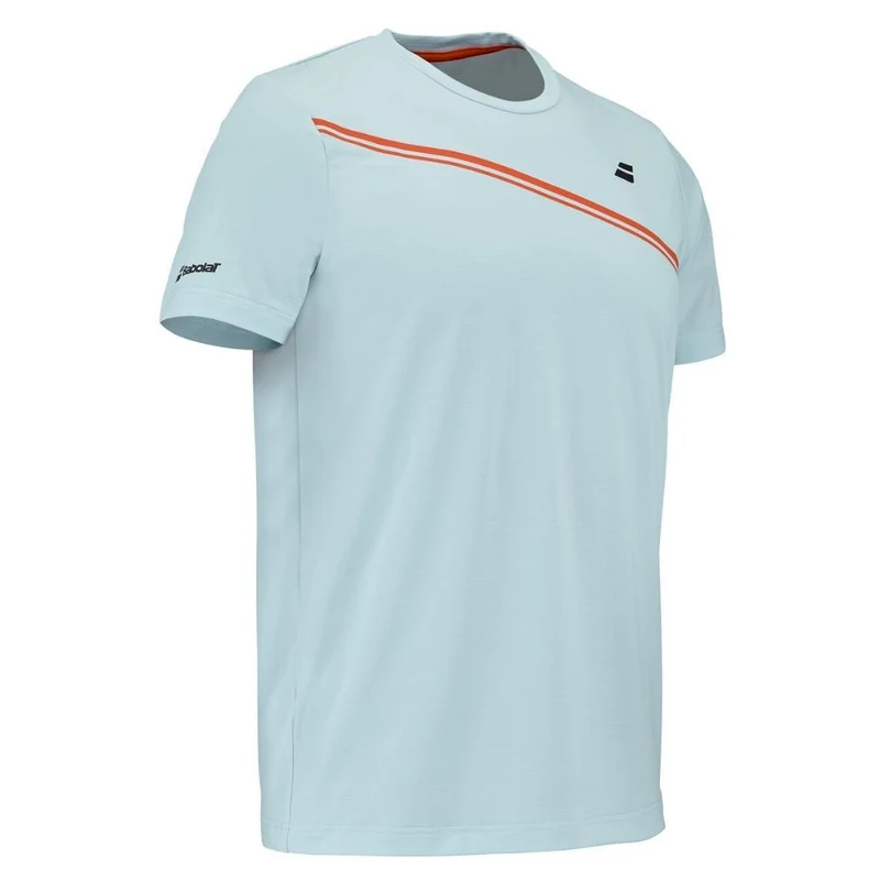 Babolat Play Crew Neck Tee (Illusion Blue)