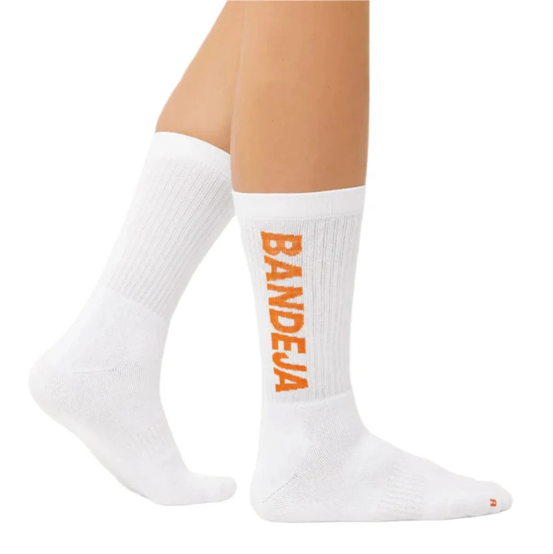 Cuera Padel Crew Socks (2-pack, White)