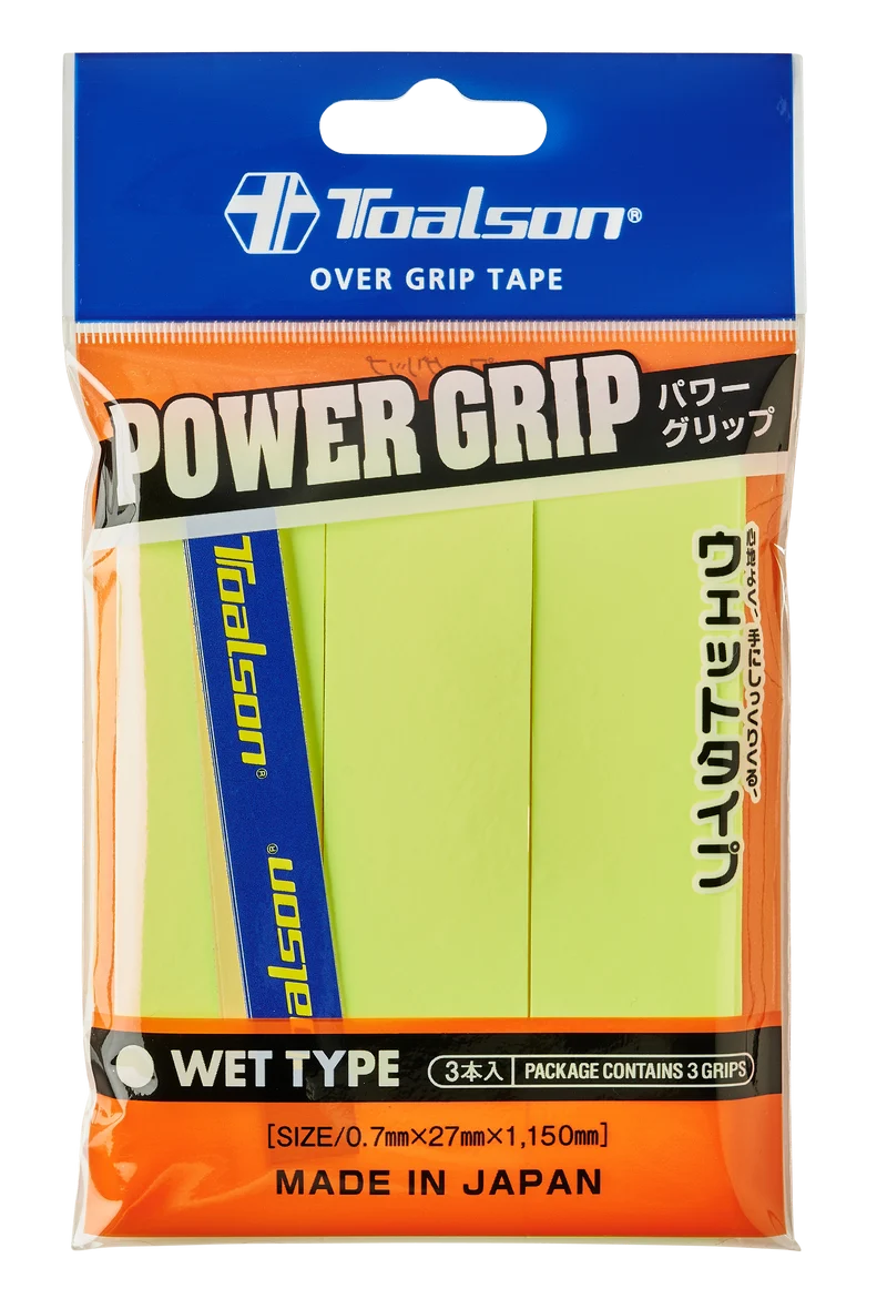 Toalson Power Grip 3-pack (Neon Yellow)