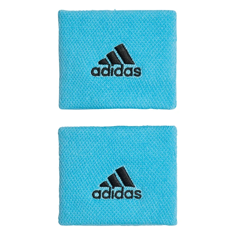 Adidas Wristbands Small (Bright Cyan/Black)