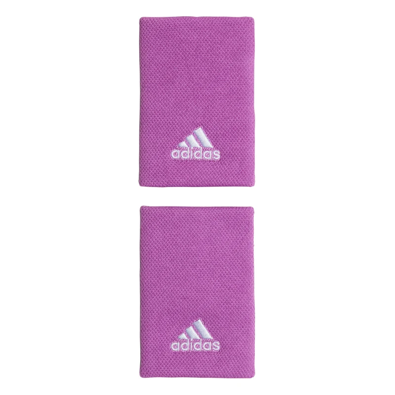 Adidas Wristbands Large (Semi Pulse Lilac/White)