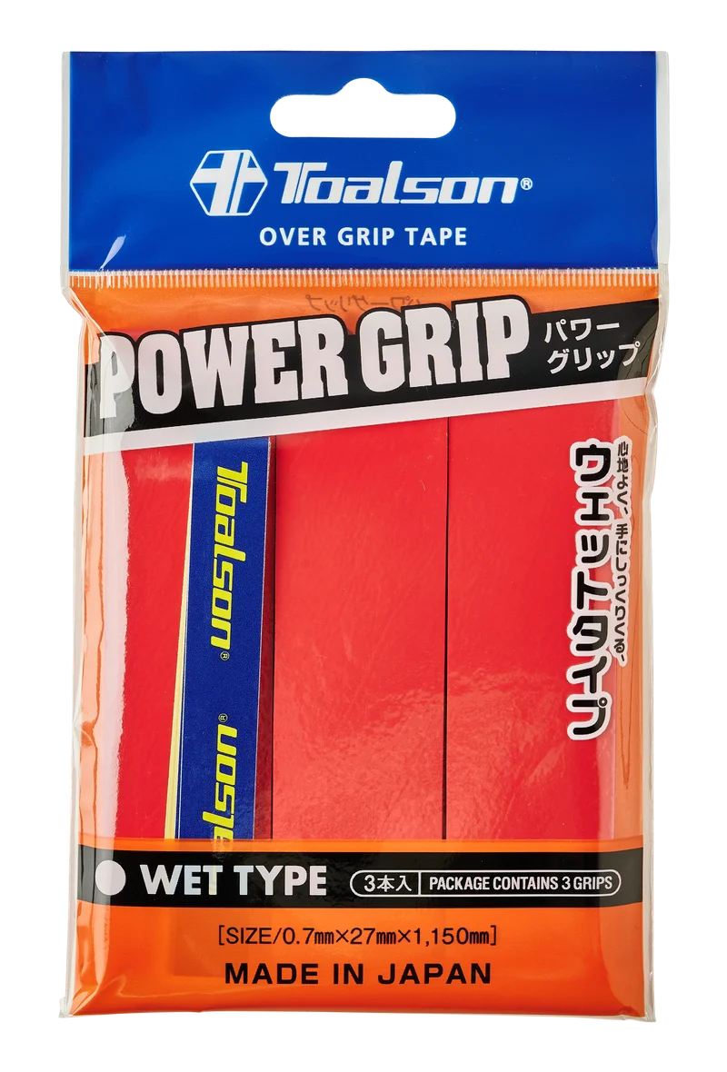 Toalson Power Grip 3-pack (Red)
